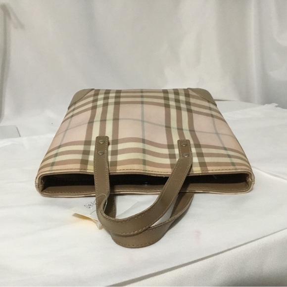 Authentic BURBERRY Mini Tote Biege - Picture 8 of 14